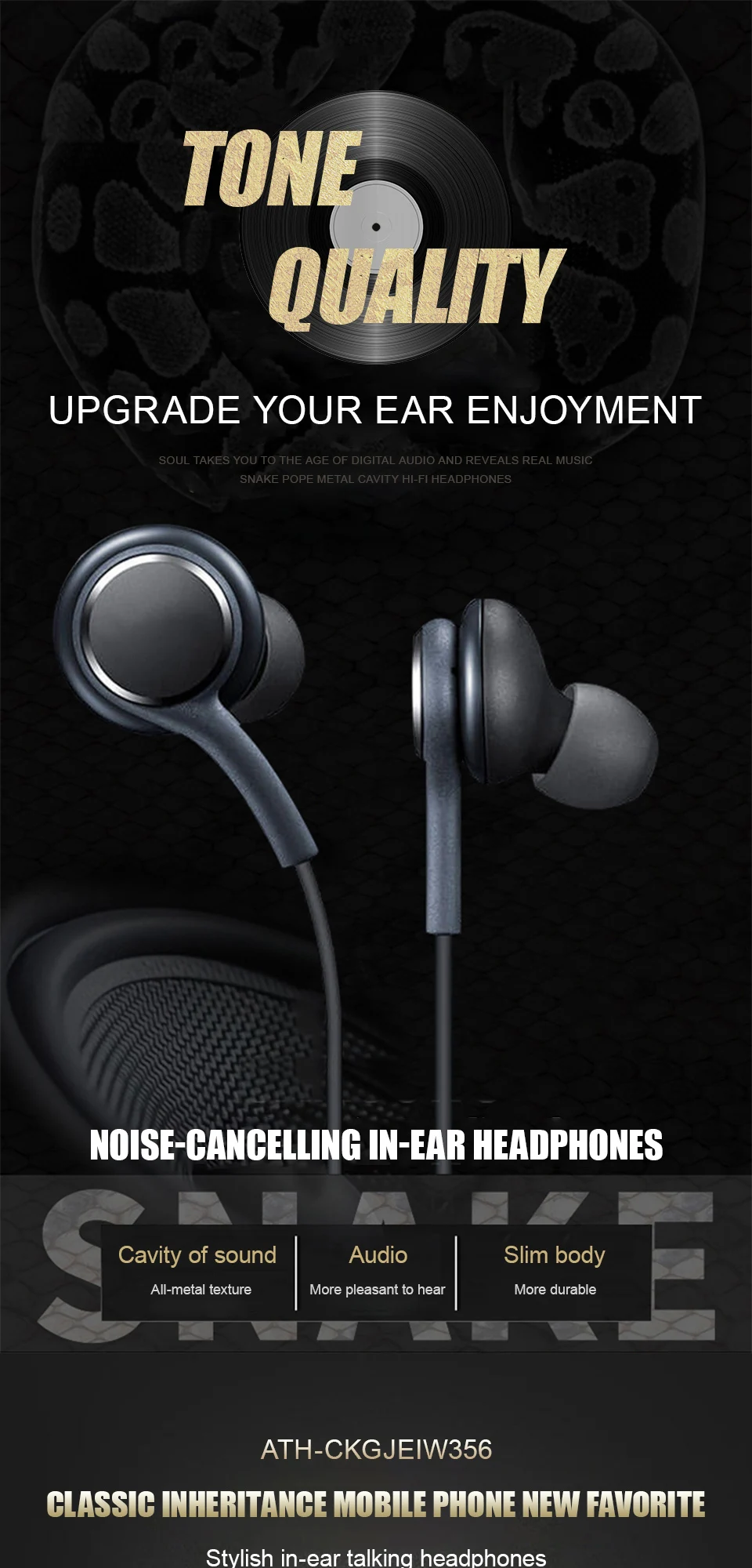 Auricolari In-Ear con Cavo da  - Audiophile Headphone Wired recensione e prezzo